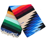 Southwest Brown Mexican Diamond Yoga Blanket